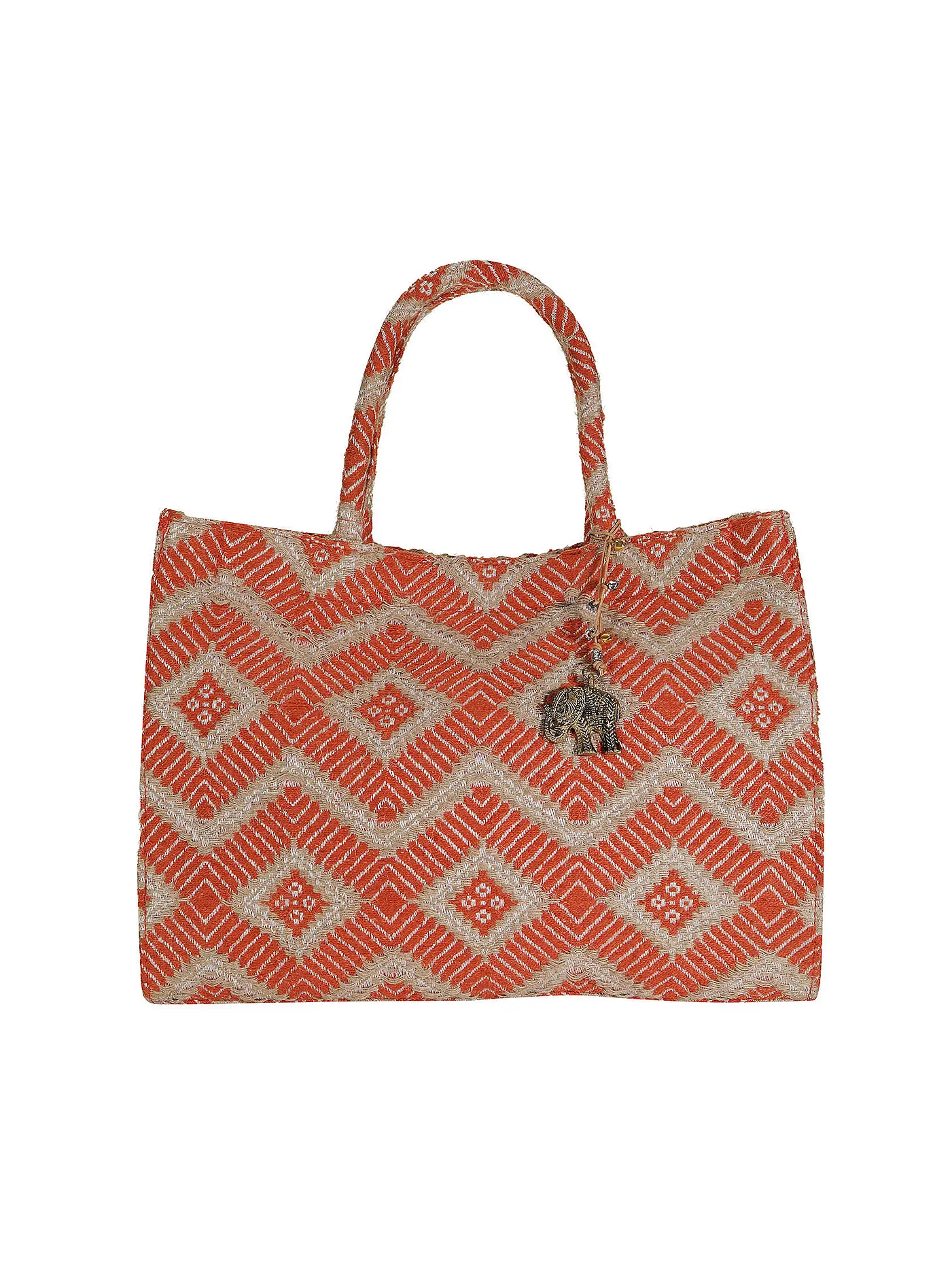 ANOKHI | Tasche - Tote Bag BOOK TOTE Large | orange